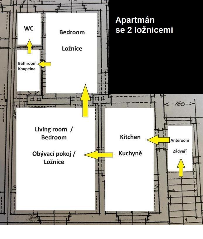 Apartmany U Kubiku Hradec Králové Buitenkant foto